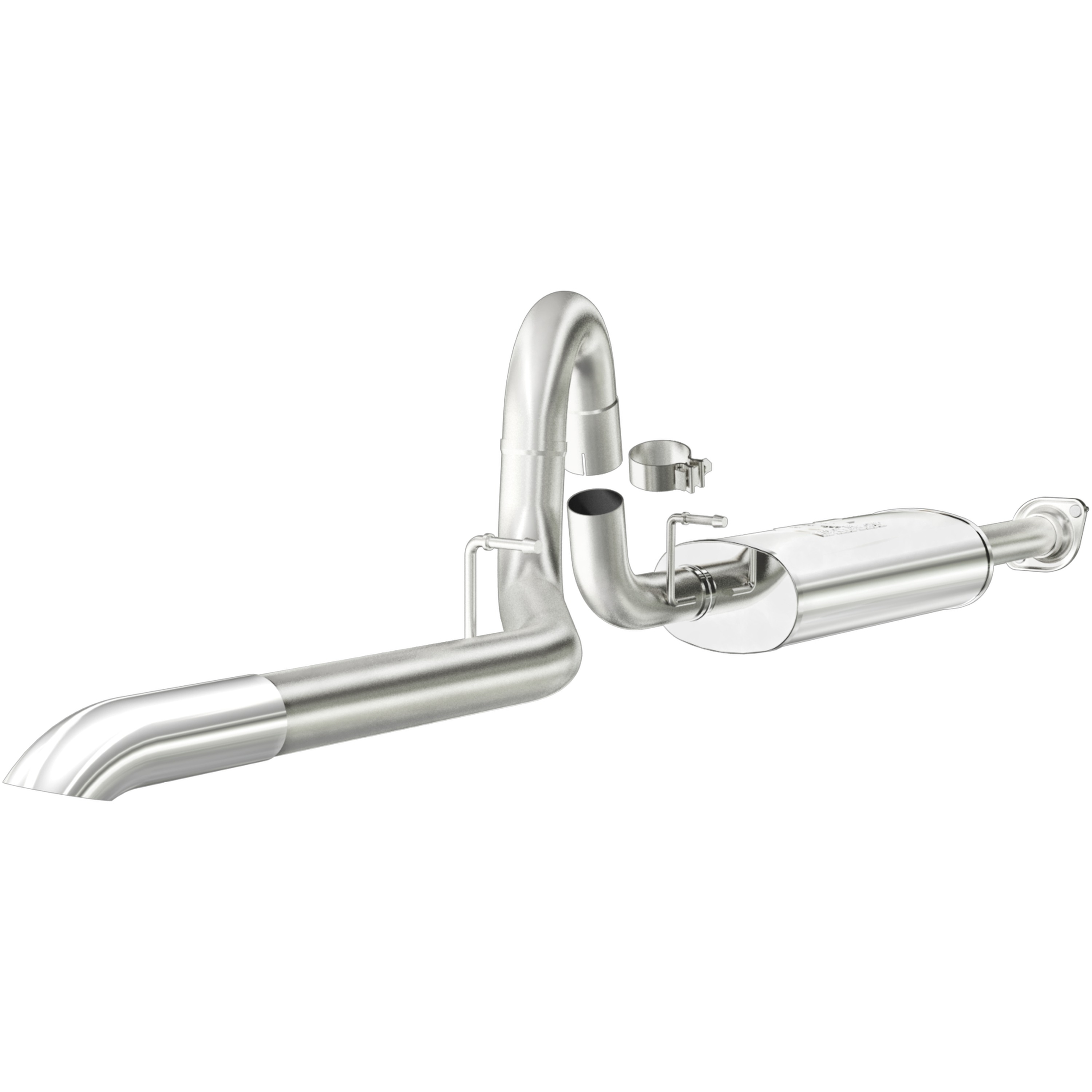 MagnaFlow 2004-2006 Jeep Wrangler Street Series Cat-Back Performance Exhaust System